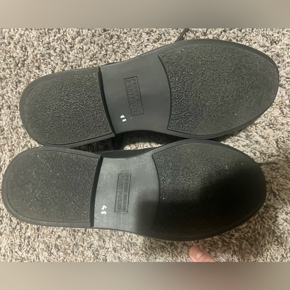 Perry Ellis Oxford shoes black mens size 12 - Picture 3 of 5